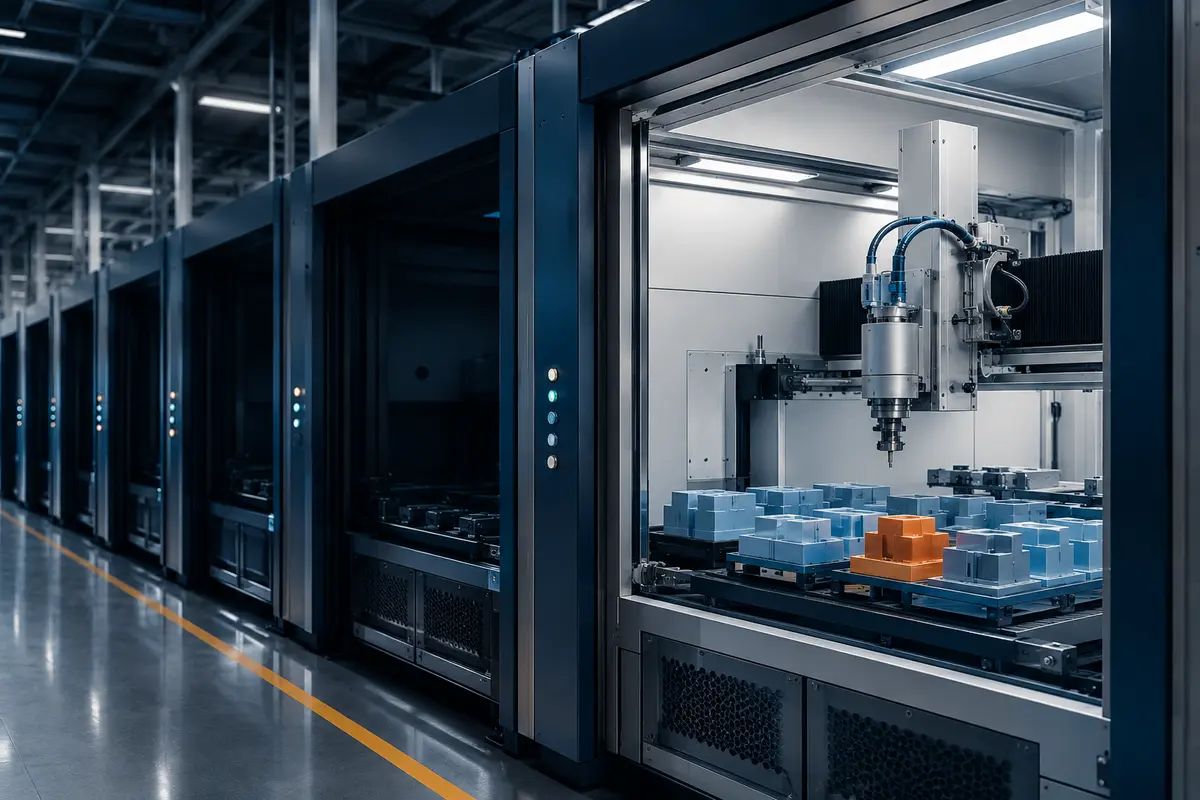 Modern industrial capacity moving from idle to productive use
